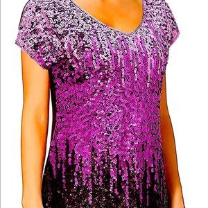 NWT women’s shimmer loose shirt
